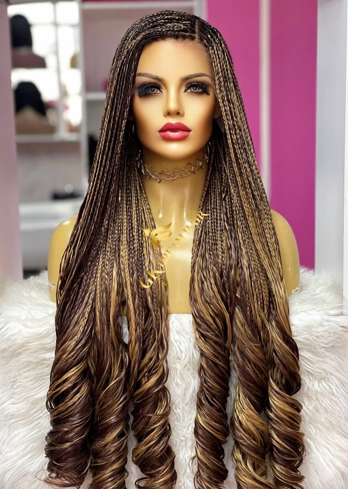 GK LUX BRAIDED WIG 1036 - Image 4